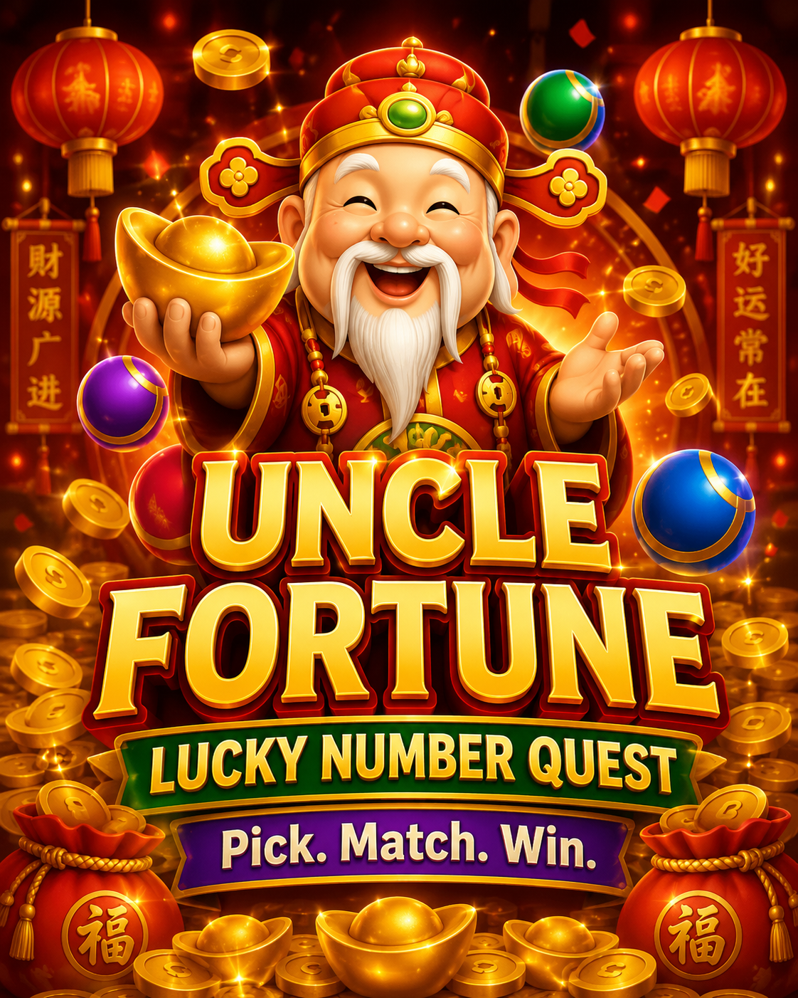 Uncle Fortune Lucky Number Quest poster